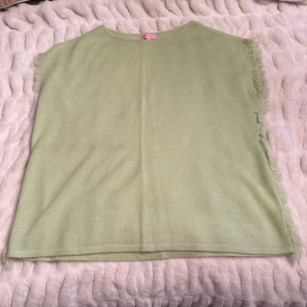 Lilly Pulitzer Light Green Knit Top